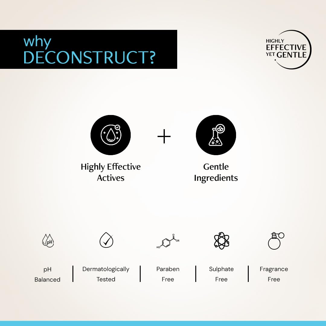 Deconstruct Hyaluronic Acid Lip Balm With 1% Cupuacu Butter | Protects & Nourishes Dry Chapped Lips | Lip Balm For Women & Men | 4gm