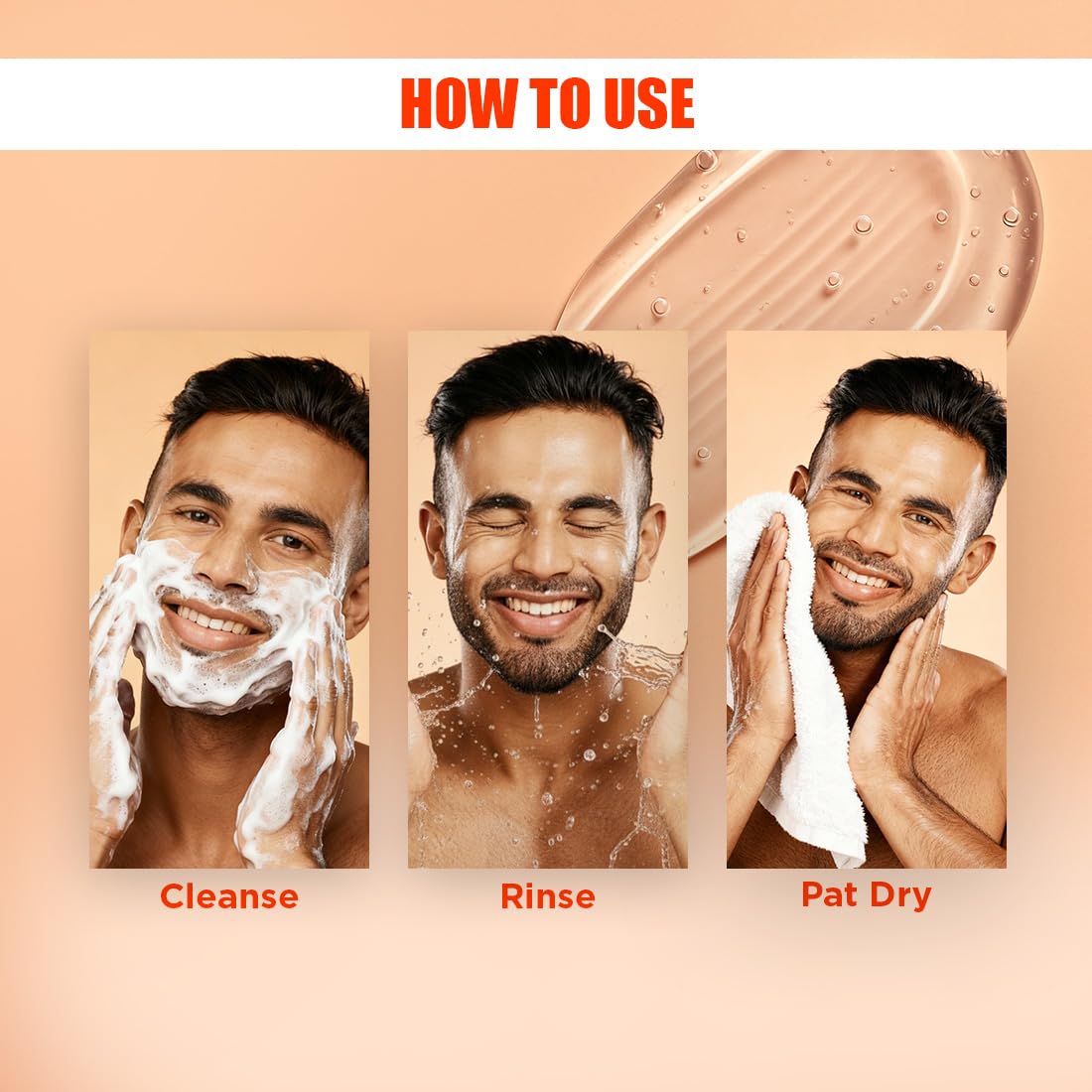 The Man Company Vitamin C Face Wash For Man | Vitamin C & Niacinamide | Suitable For Oily, Dry & Sensitive Skin 100ml