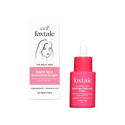 Foxtale 3% Tranexamic Acid Face Serum with Peptides & Niacinamide for Hyperpigmentation, All Skin Types, Men and Women - 30 ml