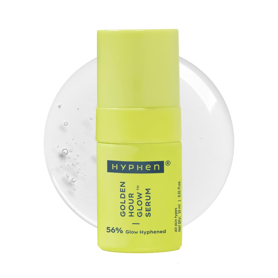 Hyphen 5% Niacinamide, 1% Alpha Arbutin & 25% Kakadu Plum Brightening Face Serum | 20X Vitamin C for Glowing Winter Skin | All Skin Types – 15ml