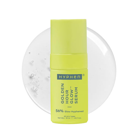Hyphen Brightening Face Serum with 5% Niacinamide, 1% Alpha Arbutin & 25% Kakadu Plum | 20X Vitamin C for Glowing Winter Skin | Hydrating Serum for Dark Spots, Pigmentation & Dryness | All Skin Types – 30ml