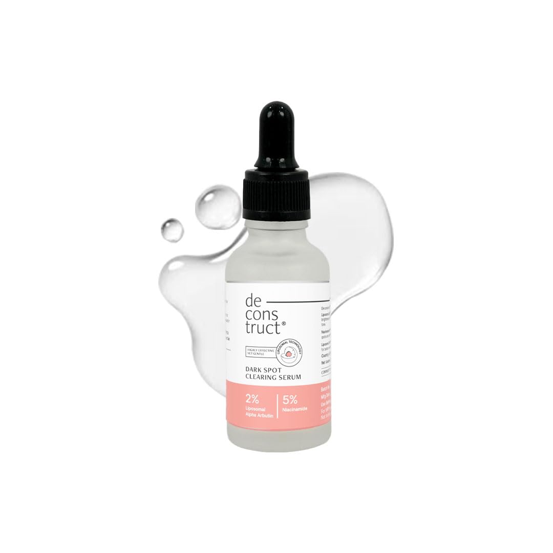 Deconstruct 5% Niacinamide Serum for Oily Skin + 2% Alpha Arbutin | Powered by Liposomal Technology | 30ml