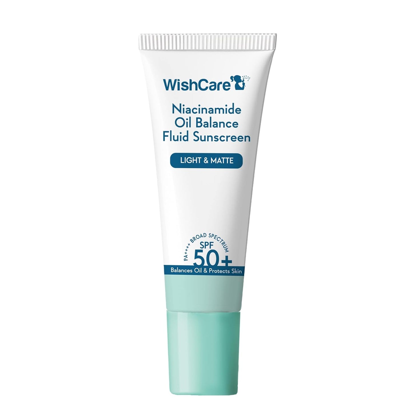 WishCare Niacinamide Oil Balance Fluid Sunscreen SPF 50 PA++++ - Light & Matte Sunscreen for Oily Skin - 5 gms