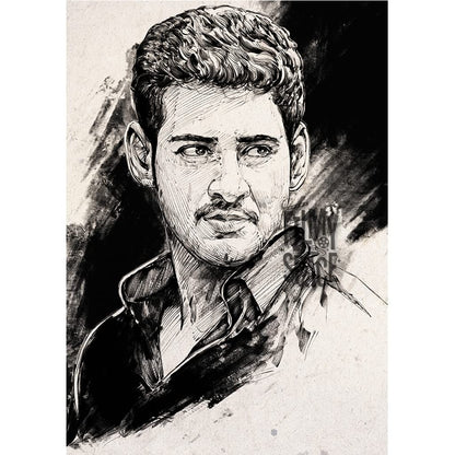 Glossy Mahesh Babu POSTER A3 Size QUALITY 300 GSM