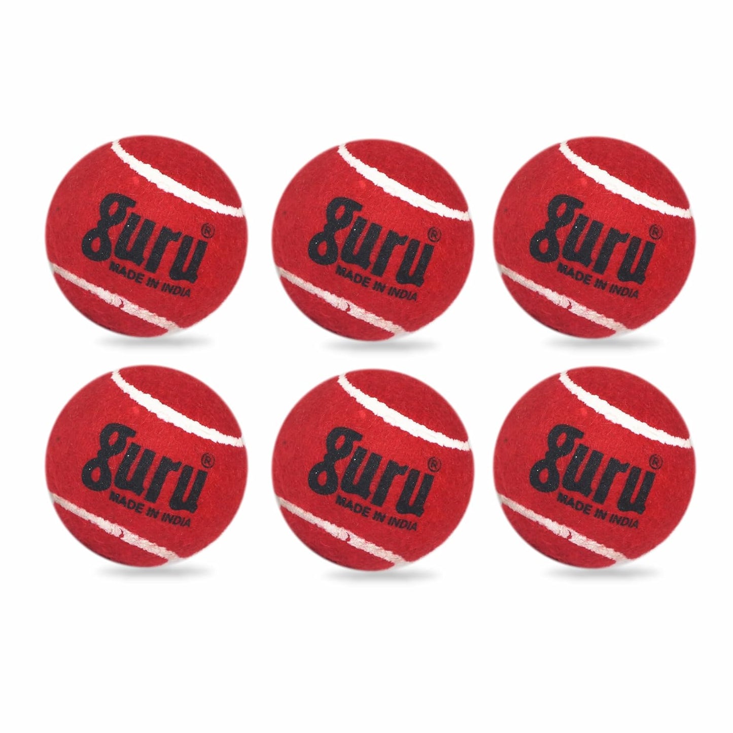 GURU Tennis Cricket Ball, Heavy Weight Cricket Tennis Ball, Cricket Ball