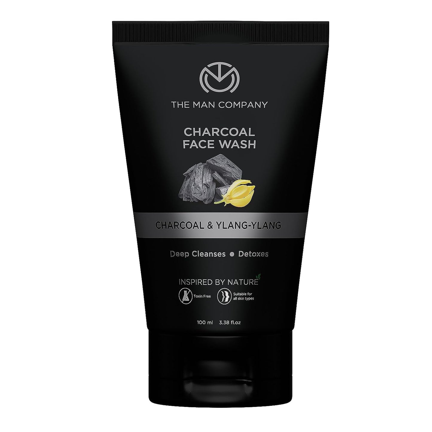 The Man Company Charcoal Face Wash for Men (100ml)