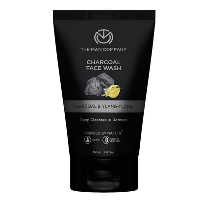 The Man Company Charcoal Face Wash for Men (100ml)