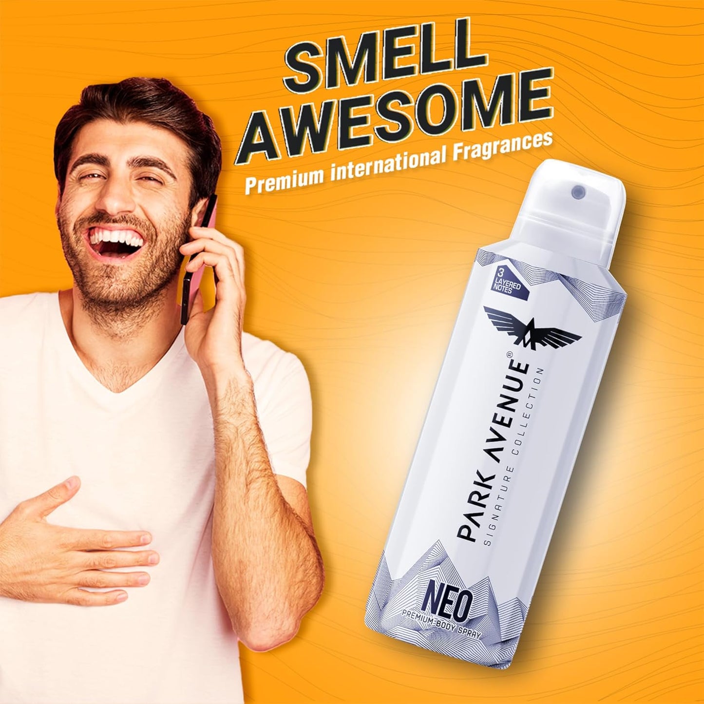 Park Avenue Men Neo Signature Collection | Deodorant Spray | Fresh Long-Lasting Aroma | 150Ml