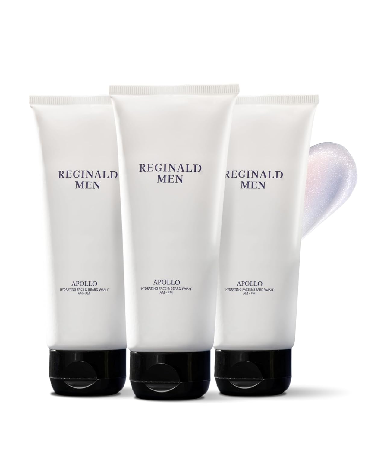 Reginald Men Apollo - Hydrating Face & Beard Wash | Deep Clean, Acne & Tan Control with 8 Actives Face Wash (300G)
