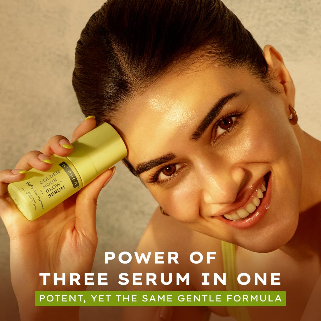 Hyphen Brightening Face Serum with 5% Niacinamide, 1% Alpha Arbutin & 25% Kakadu Plum | 20X Vitamin C for Glowing Winter Skin | All Skin Types – 30ml
