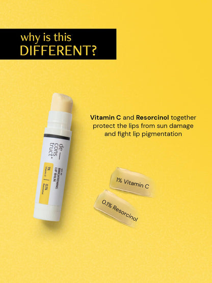 Deconstruct Brightening Lip Balm with SPF 30,For Dark,Pigmented,Dry,Flaky Lip, For Women & Men,(4gm)(8gm(Pack of 2))