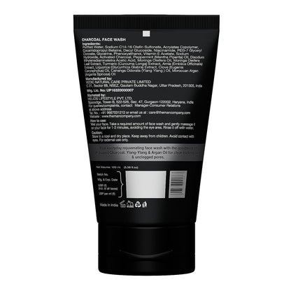 The Man Company Charcoal Face Wash for Men (100ml)