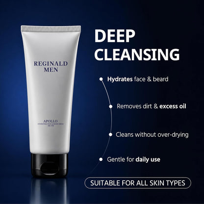Reginald Men Apollo - Hydrating Face & Beard Wash (200G)
