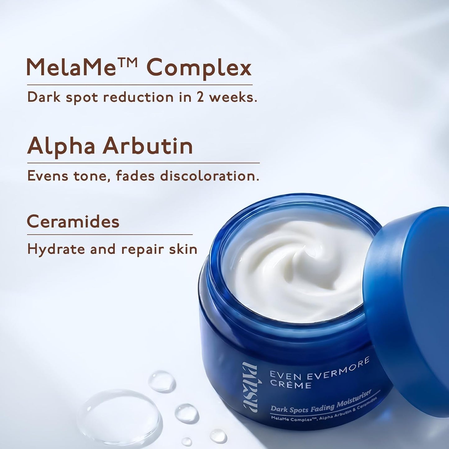 Asaya Ceramides Moisturizer with Alpha Arbutin | Oily Dry & Combination Skin | Men & Women | 50g