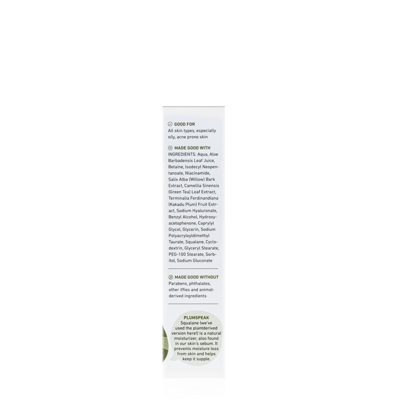 Plum Green Tea Oil-Free Face Moisturizer | With Niacinamide & Hyaluronic Acid | Fights Pimples & Hydrates | 50ml