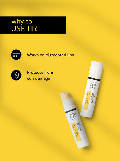 Deconstruct Brightening Lip Balm with SPF 30,For Dark,Pigmented,Dry,Flaky Lip, For Women & Men,(4gm)(8gm(Pack of 2))