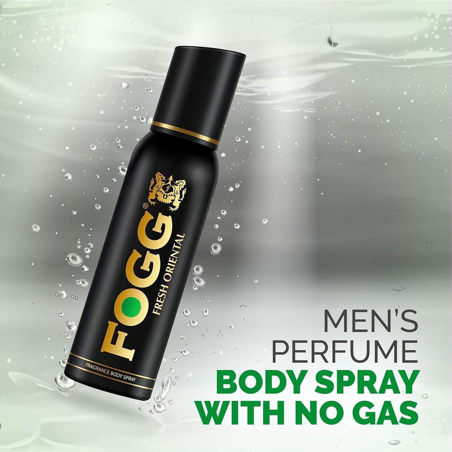 Fogg Black Series Fresh Oriental, Perfume Body Spray For Men, Long-Lasting & No Gas Deodorant, 150ml