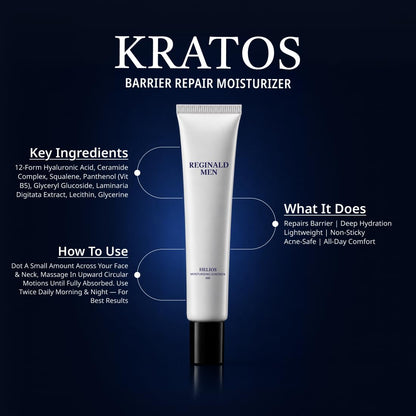 Reginald Men ADONIS - Male Skin Care (Solved) Kit - Daily Use & Gift | Sunscreen (SPF 50+) 50g, Barrier Repair Moisturizer 50g, Face & Beard Wash 100g + Serum 30ml, Lip Lightening Balm SPF 30+