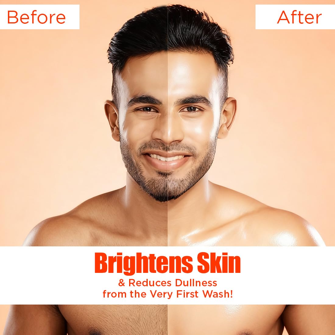 The Man Company Vitamin C Face Wash For Man | Vitamin C & Niacinamide | Suitable For Oily, Dry & Sensitive Skin 100ml