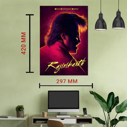 Rajinikanth Wall Posters | Rajini Thalapathy Wall Sticker | Thalapathy Rajini Kollywood Movie Posters | Rajinikanth Wall Stickers | Rajini Photo Sticker
