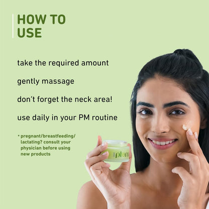 Plum Green Tea Renewed Clarity Night Gel with Glycolic acid | 50ml