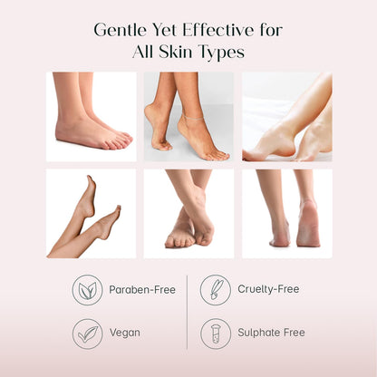 SeoulSkin Glycolic Acid Foot Peeling Mask (1 Pair), Korean Peeling & Exfoliating | Deep Exfoliation with Glycolic Acid, Removes Dead Skin, Cruelty-Free, Foot Peel Off Mask