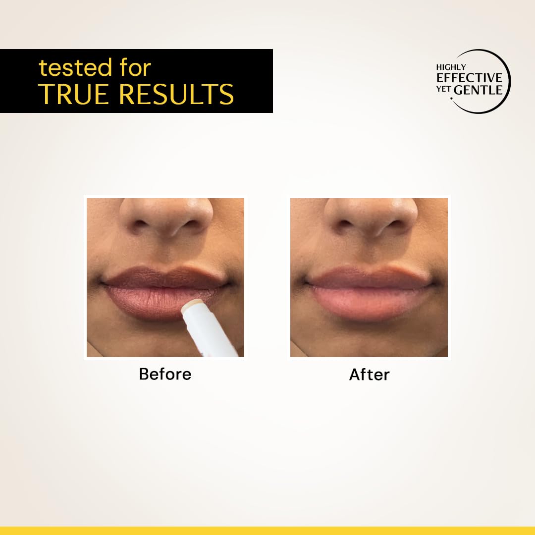 Deconstruct Brightening Lip Balm for Dark Lips | SPF 50 | Vitamin C & Resorcinol | Brightens Dark Lips & Evens Lip Tone | Vitamin E & Murumuru Butter | 4.2g