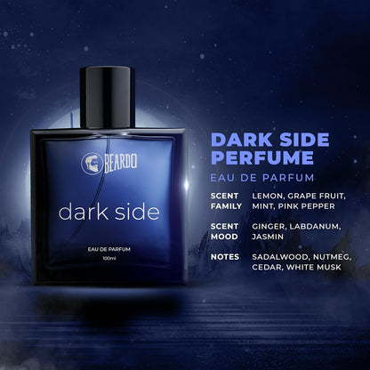BEARDO Dark Side & Godfather Perfume For Men Spicy Scent Liquid, 100 Ml X 2 | Strong Long Lasting Fragrance | Eau De Parfume | Aromatic, Spicy | Christmas Gift For Men | Gift For Friends