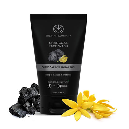 The Man Company Charcoal Face Wash for Men (100ml)