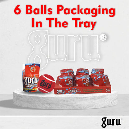 GURU Tennis Cricket Ball, Heavy Weight Cricket Tennis Ball, Cricket Ball