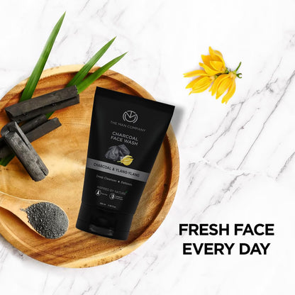 The Man Company Charcoal Face Wash for Men (100ml)