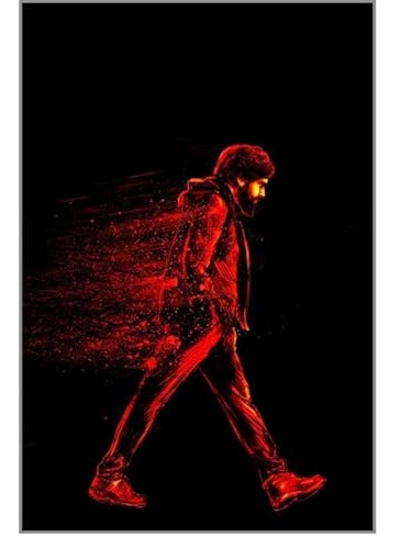 Dream World Decor Pawan Kalyan Power Star Poster | A4 350 GSM Glossy Wall Art | Telugu Cinema Superstar Collection | Fan Room, Office & Home Décor | V10